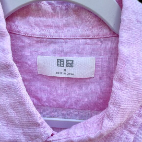 UNIQLO LINEN SHIRT - Picture 2 of 5
